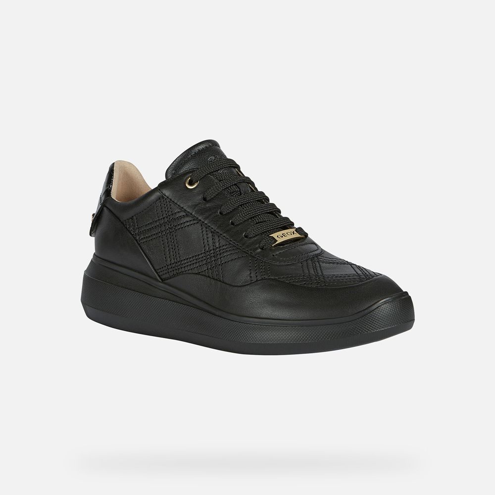 Tenis Geox Senhora Pretas - Rubidia - AWGTF9023